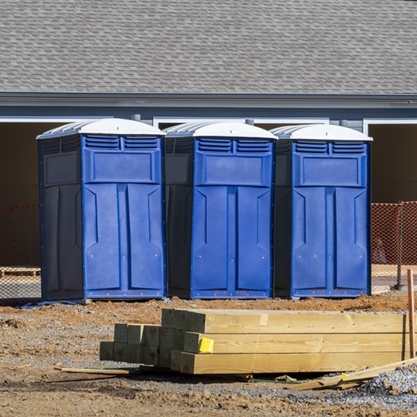 what is the maximum capacity for a single portable restroom in Keystone Florida